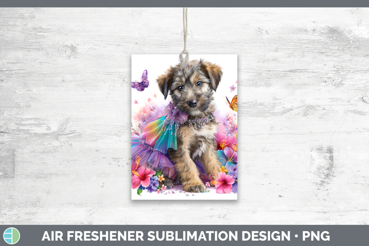 Dogs 03 Rainbow Summer Irish Wolfhound Air Freshener Sublim
