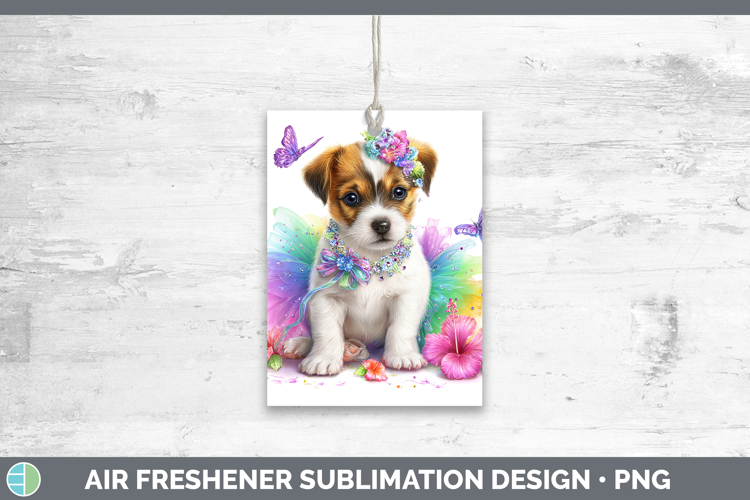 Dogs 03 Rainbow Summer Jack Russell Terrier Air Freshener Su
