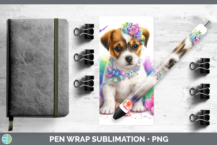 GorgeousDogs 03 Rainbow Summer Pen Wrap design.