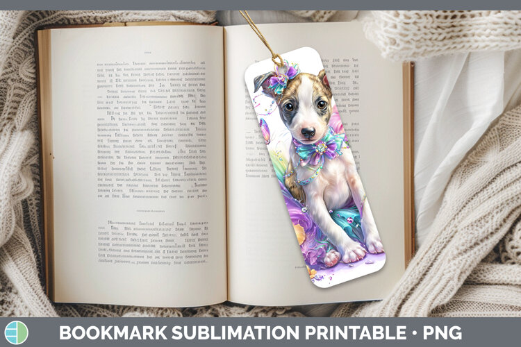 GorgeousDogs 03 Rainbow Summer Bookmark design.