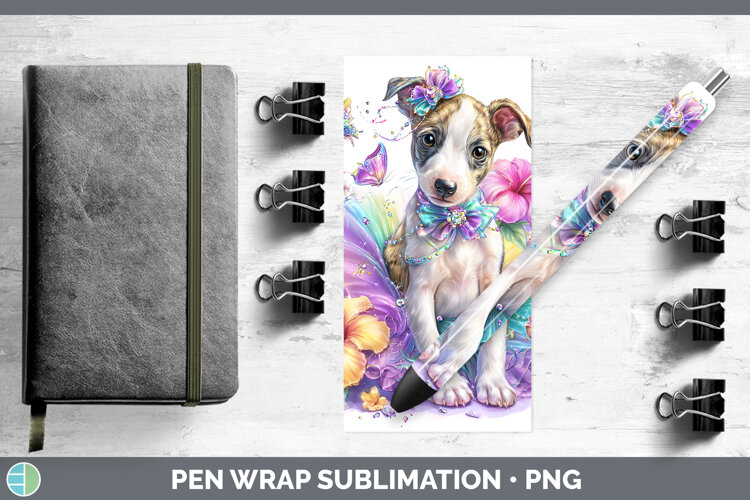 GorgeousDogs 03 Rainbow Summer Pen Wrap design.