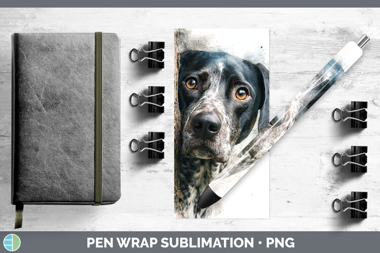 GorgeousDogs 03 Tree Peek Pen Wrap design.
