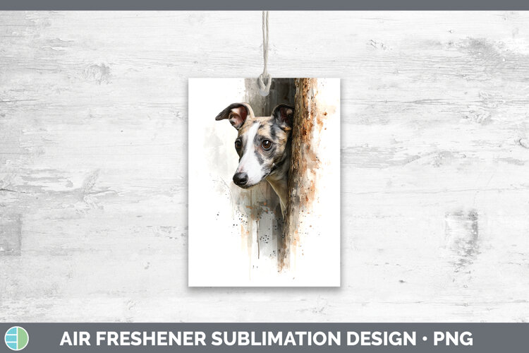 GorgeousDogs 03 Tree Peek Air Freshener design.