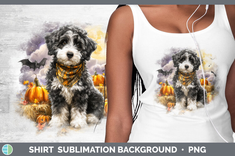 GorgeousDogs 04 Bandana Halloween Shirt design.