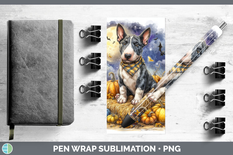 GorgeousDogs 04 Bandana Halloween Pen Wrap design.