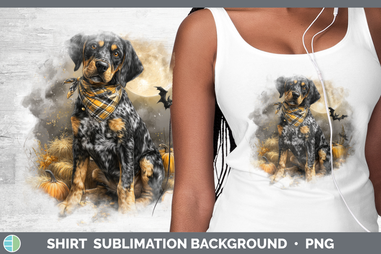 English Coonhound Shirt Dogs 04 Bandana Halloween Sublimatio