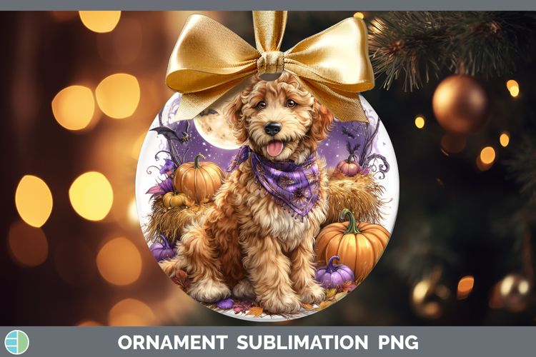 Goldendoodle Clipart Image 8