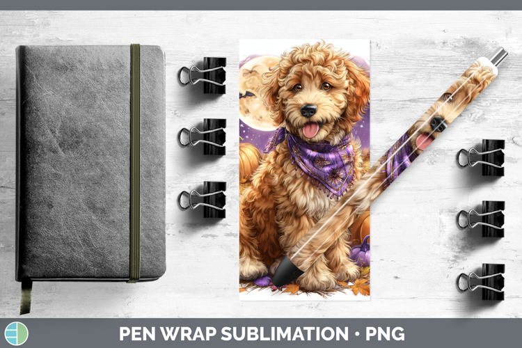 Goldendoodle Clipart Image 7