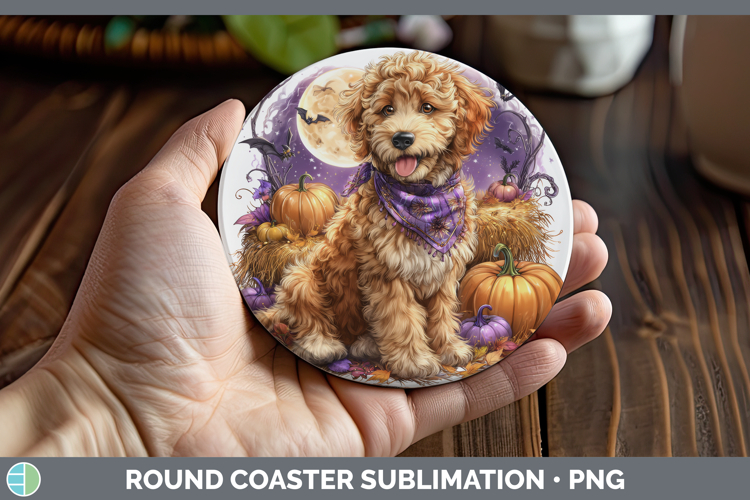 Goldendoodle Clipart Image 6
