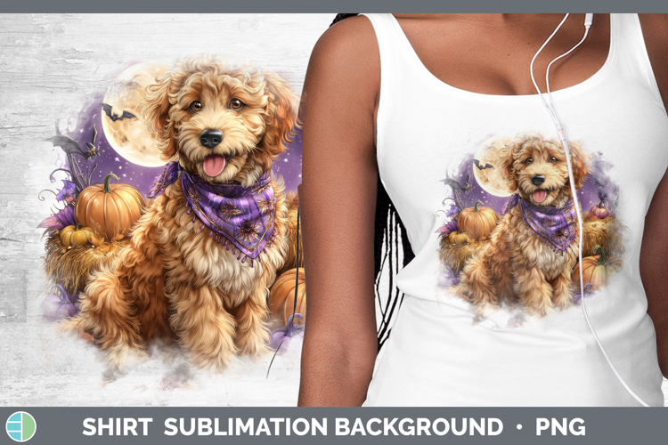 Goldendoodle Clipart Image 3