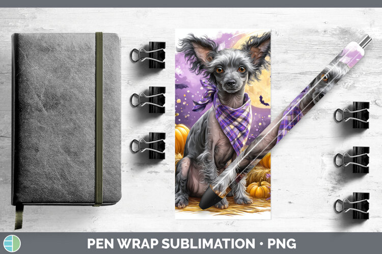 GorgeousDogs 04 Bandana Halloween Pen Wrap design.