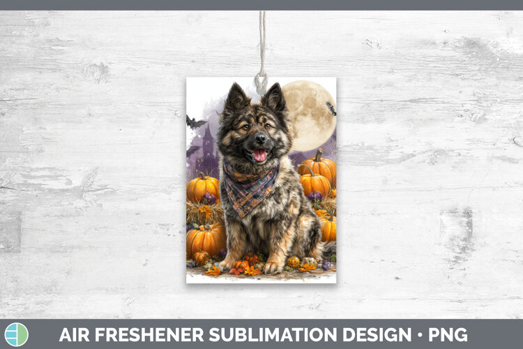 GorgeousDogs 04 Bandana Halloween Air Freshener design.