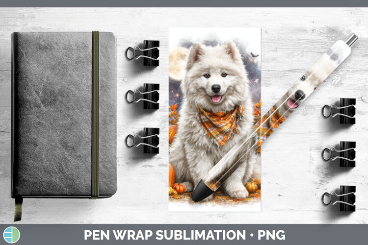 GorgeousDogs 04 Bandana Halloween Pen Wrap design.