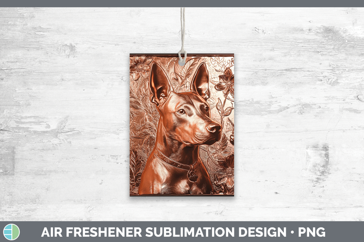 Dogs 04 Copper Relief Bull Terrier Air Freshener Sublimation