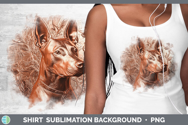 GorgeousDogs 04 Copper Relief Shirt design.