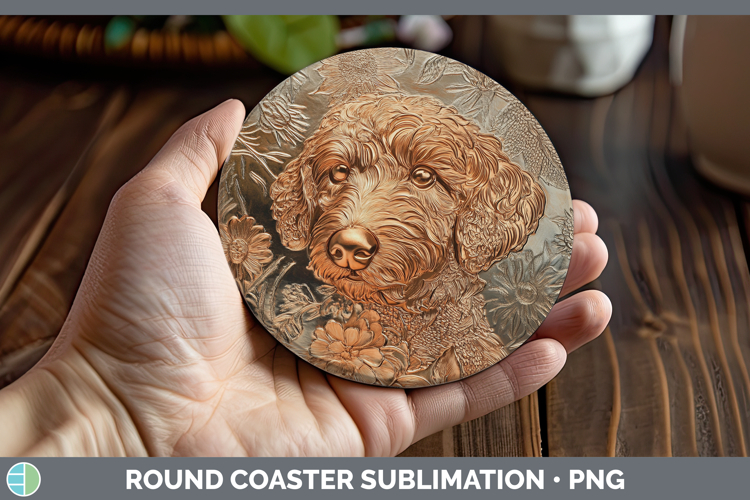 Goldendoodle Clipart Image 14