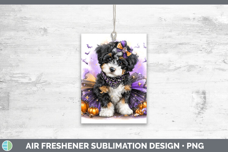 GorgeousDogs 04 Halloween Air Freshener design.