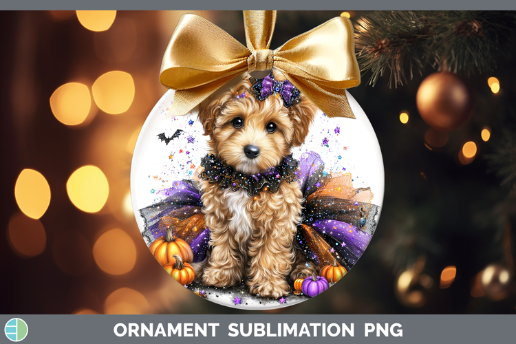 GorgeousDogs 04 Halloween Ornament design.