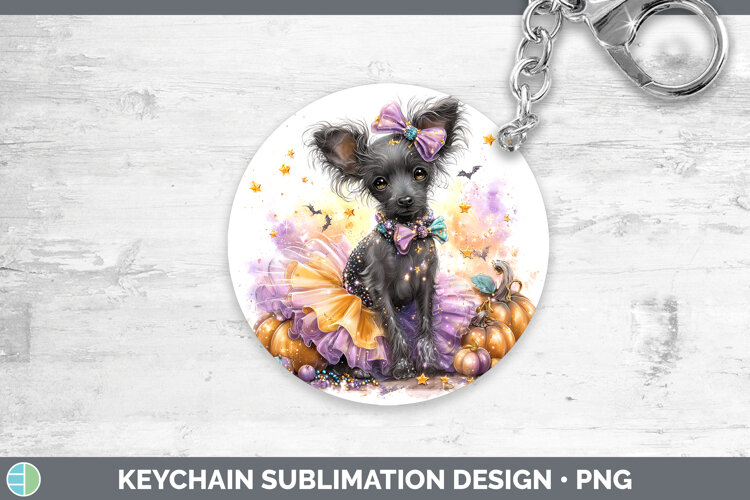 GorgeousDogs 04 Halloween Keychain design.