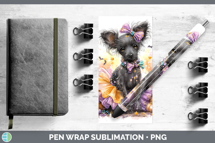 GorgeousDogs 04 Halloween Pen Wrap design.