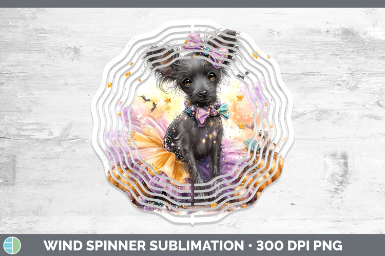 GorgeousDogs 04 Halloween Wind Spinner design.