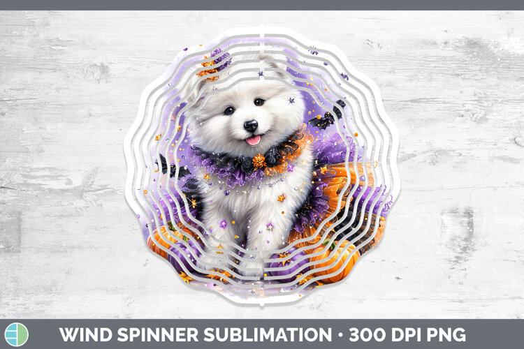 GorgeousDogs 04 Halloween Wind Spinner design.