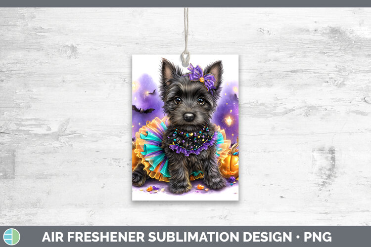 GorgeousDogs 04 Halloween Air Freshener design.