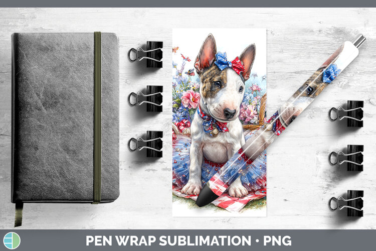 GorgeousDogs 04 Patriotic Pen Wrap design.