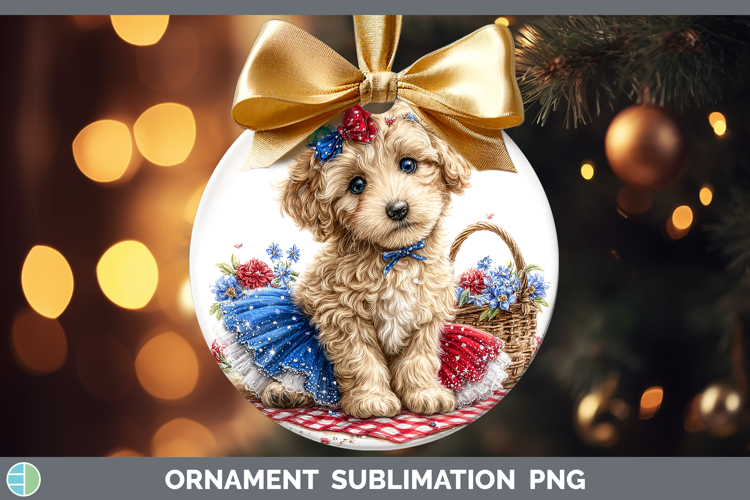 Goldendoodle Clipart Image 23