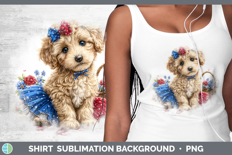 Goldendoodle Clipart Image 18