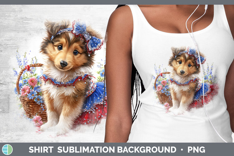 GorgeousDogs 04 Patriotic Shirt design.