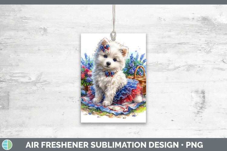 GorgeousDogs 04 Patriotic Air Freshener design.