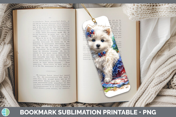 GorgeousDogs 04 Patriotic Bookmark design.