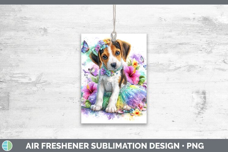 GorgeousDogs 04 Rainbow Summer Air Freshener design.