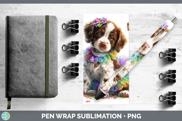 GorgeousDogs 04 Rainbow Summer Pen Wrap design.