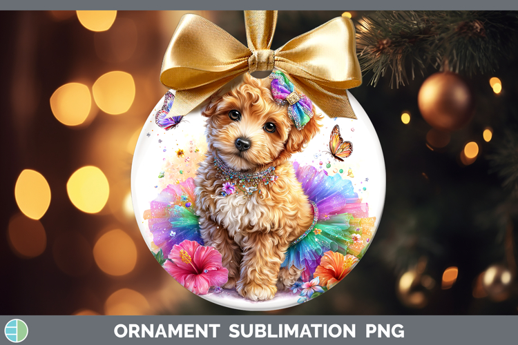 Goldendoodle Clipart Image 22
