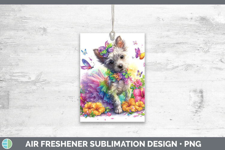 GorgeousDogs 04 Rainbow Summer Air Freshener design.