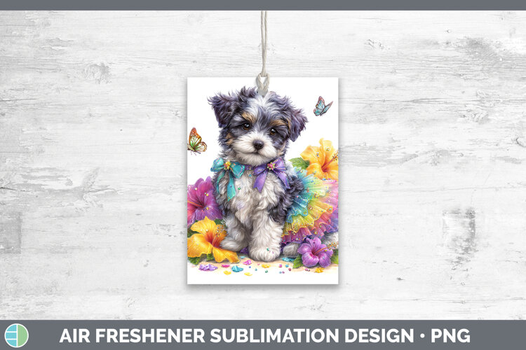 GorgeousDogs 04 Rainbow Summer Air Freshener design.