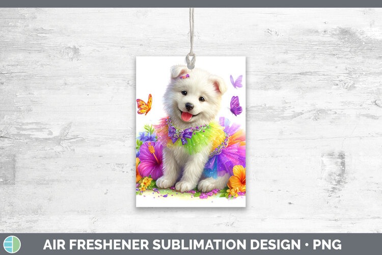 GorgeousDogs 04 Rainbow Summer Air Freshener design.
