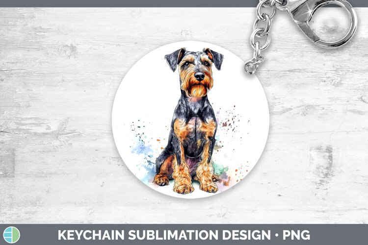 GorgeousDogs 04 Splash Keychain design.