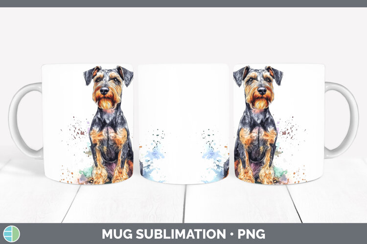 GorgeousDogs 04 Splash Mug Wrap design.