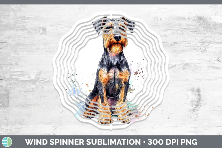 GorgeousDogs 04 Splash Wind Spinner design.