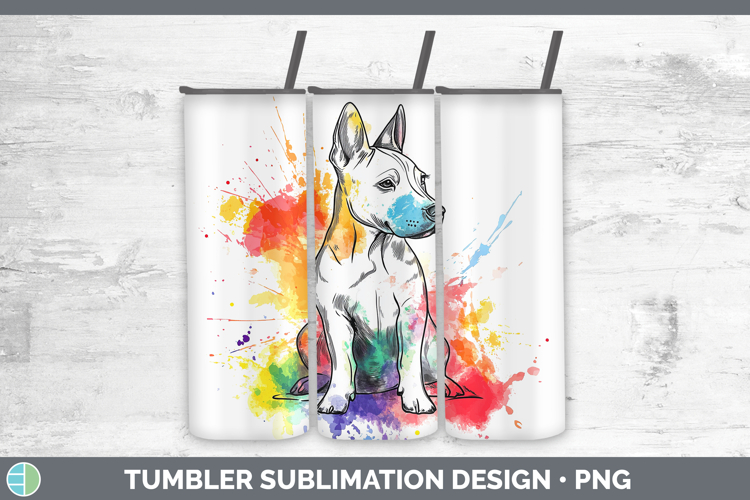 GorgeousDogs 04 Splash Tumbler design.