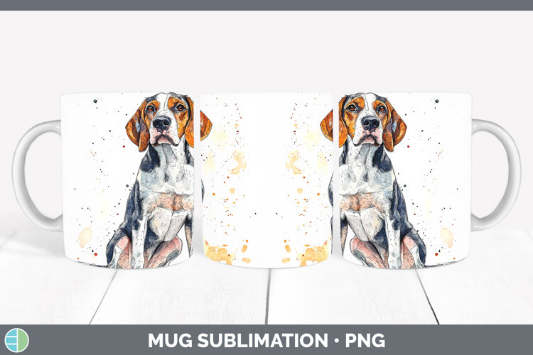 GorgeousDogs 04 Splash Mug Wrap design.
