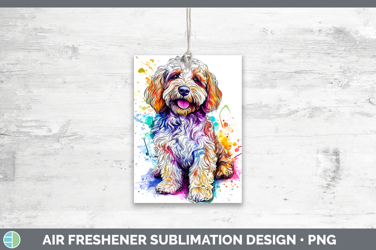 Goldendoodle Clipart Image 7