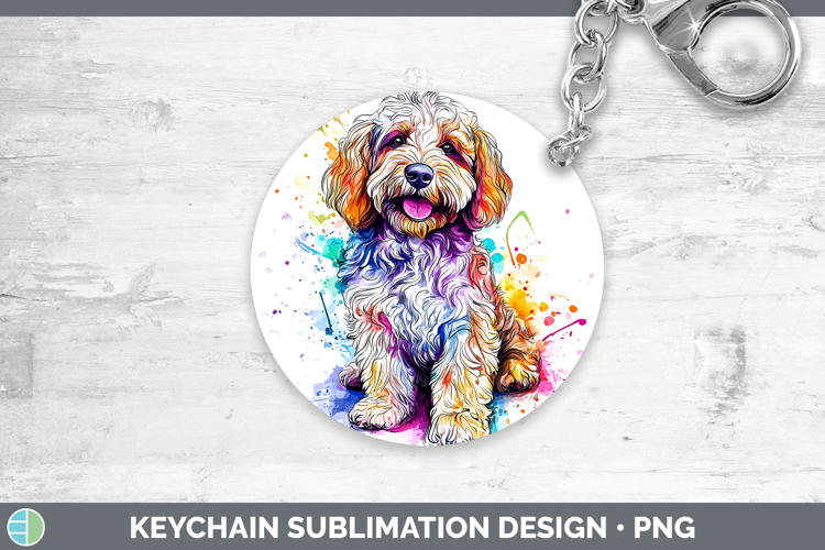Goldendoodle Clipart Image 5