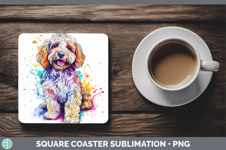 Goldendoodle Clipart Image 21