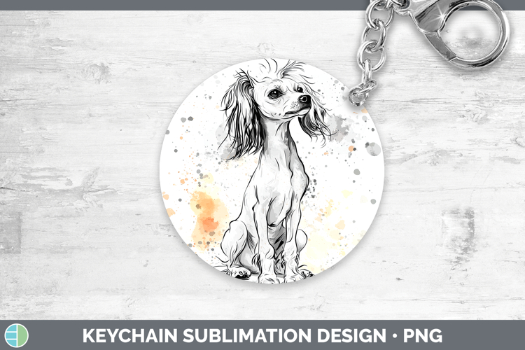 GorgeousDogs 04 Splash Keychain design.