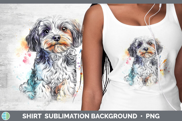 GorgeousDogs 04 Splash Shirt design.