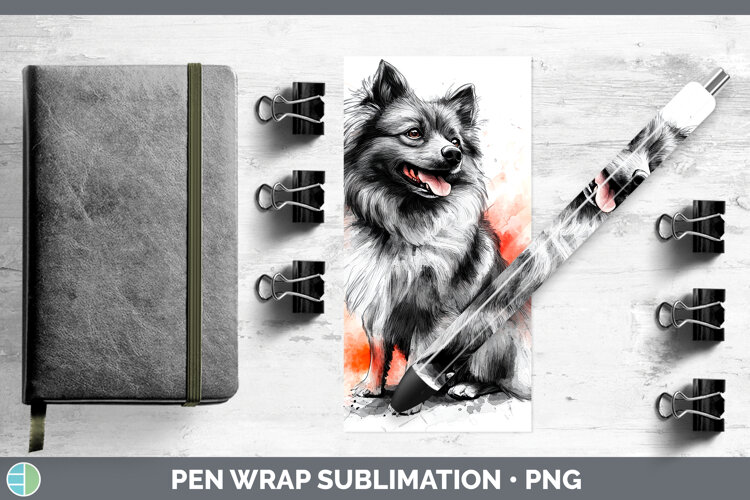 GorgeousDogs 04 Splash Pen Wrap design.